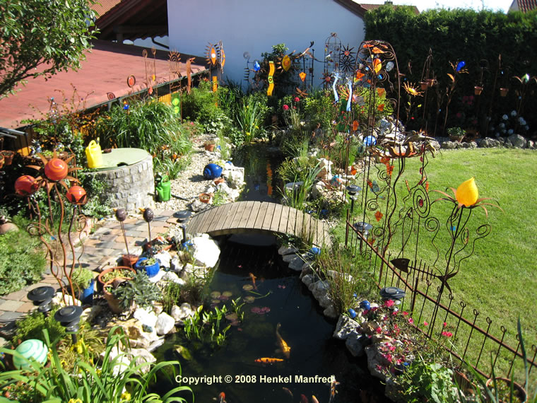 unser_garten Manfreds Gartenträume Garten Kunst Dekoration Bild03